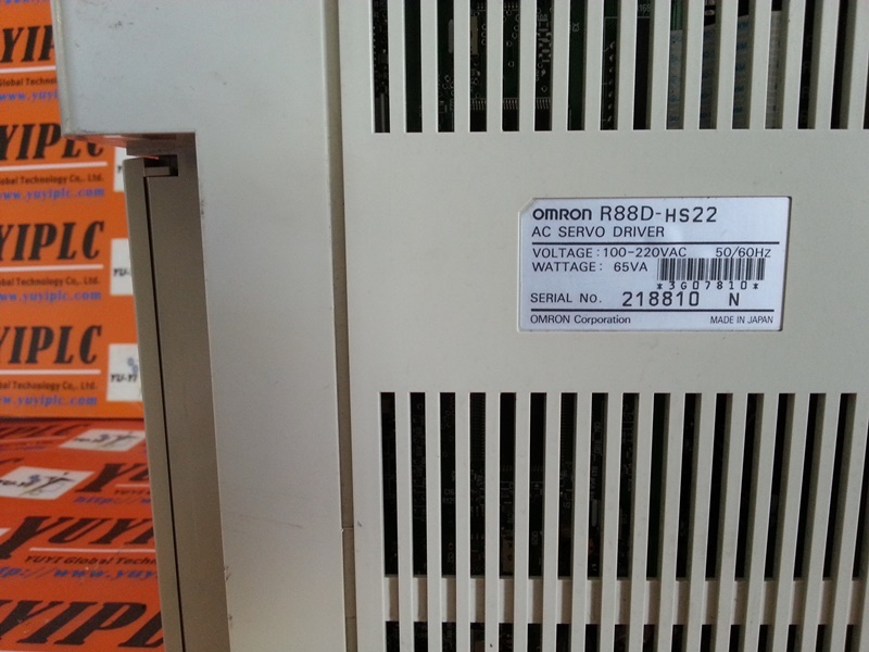 OMRON R88D-HS22 AC SERVO DRIVER - PLC DCS SERVO Control